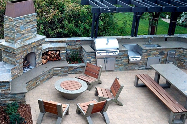 Earthscapes Landscaping Services Outdoor Kitchens